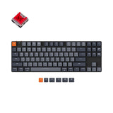 keychron k1 se ultra slim wireless mechanical keyboard low profile optical switch red white backlight for mac windows