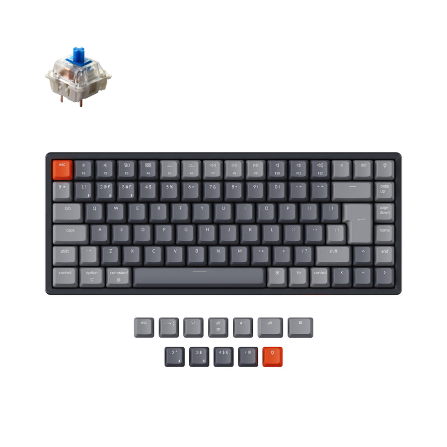 Keychron K2 Wireless Mechanical Keyboard (UK ISO Layout) - Version 2 ...