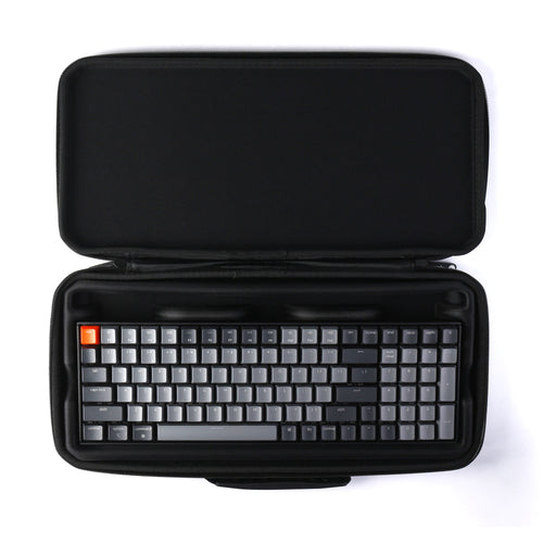 Crafted with canvas and EVA plastic, the Keychron keyboard carrying case is designed to protect your keyboard in style.