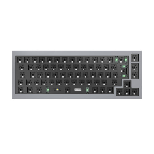Keychron Q2 custom mechanical keyboard barebone silver grey