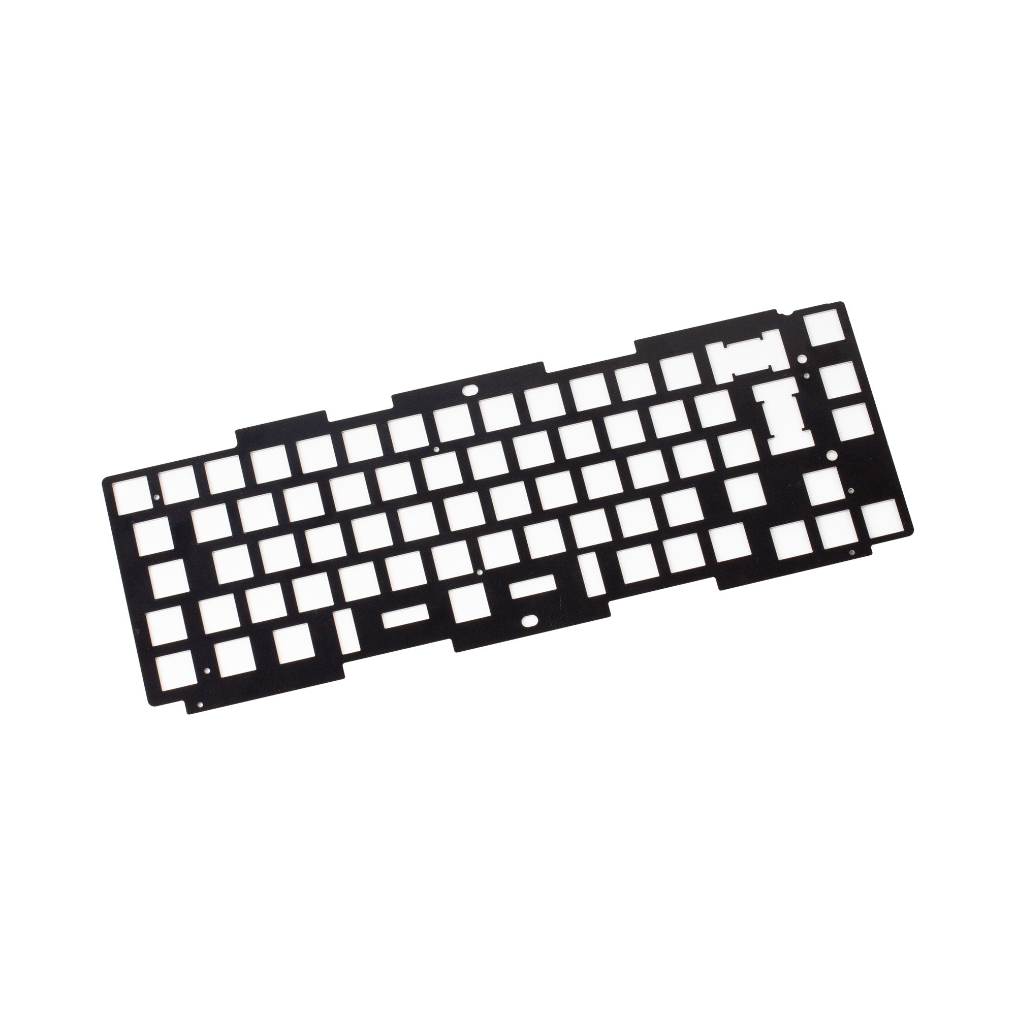 Keychron q2 custom mechanical keyboard fr4 plate for iso layout