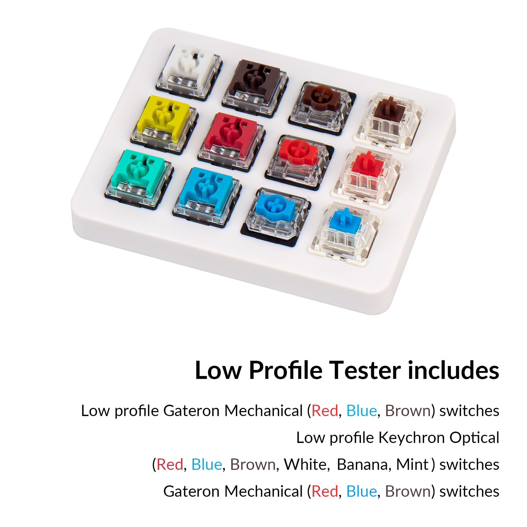Switch Keychron Low Profile Keychron Optical Switch Set - 87 Pcs